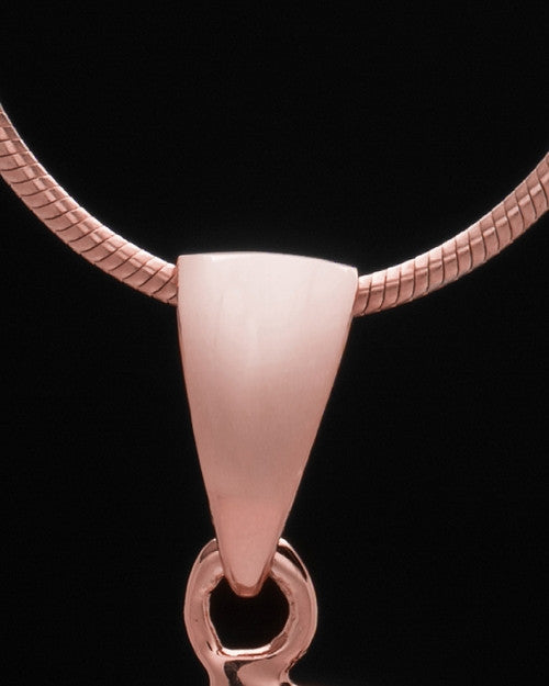 Rose Gold Plated "Q" Keepsake Jewelry