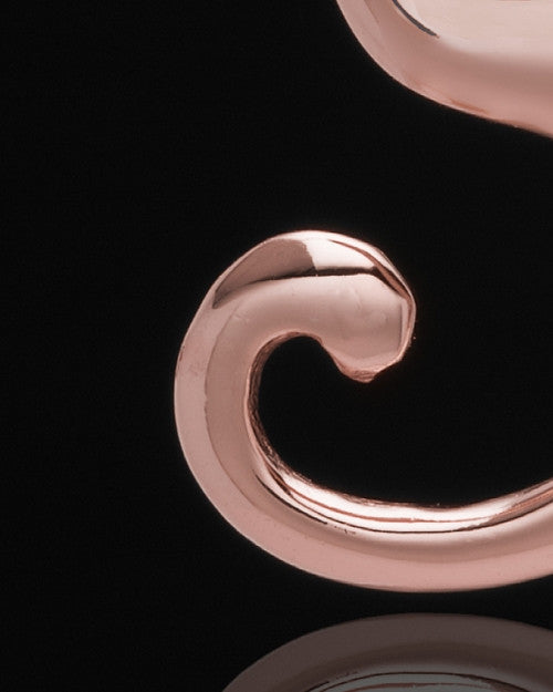 Rose Gold Plated "S" Keepsake Jewelry