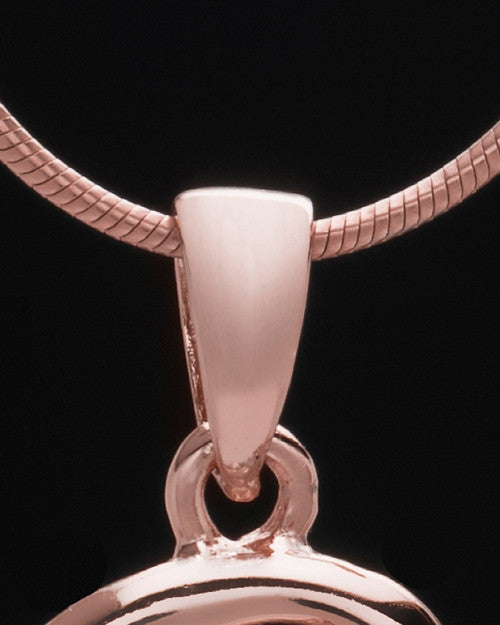 Rose Gold Plated "S" Keepsake Jewelry