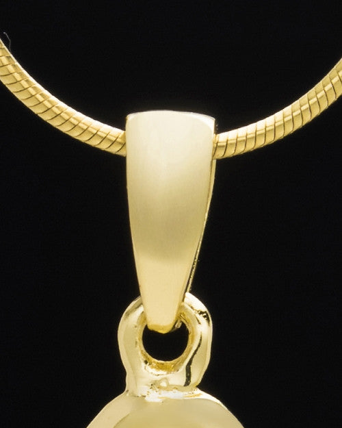 Gold Plated "V" Keepsake Jewelry