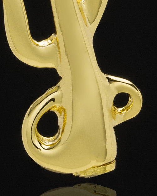 Gold Plated "Y" Keepsake Jewelry