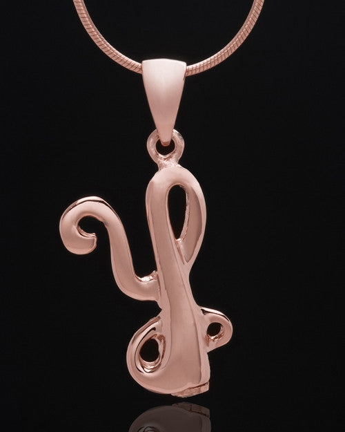 Rose Gold Plated "Y" Keepsake Jewelry