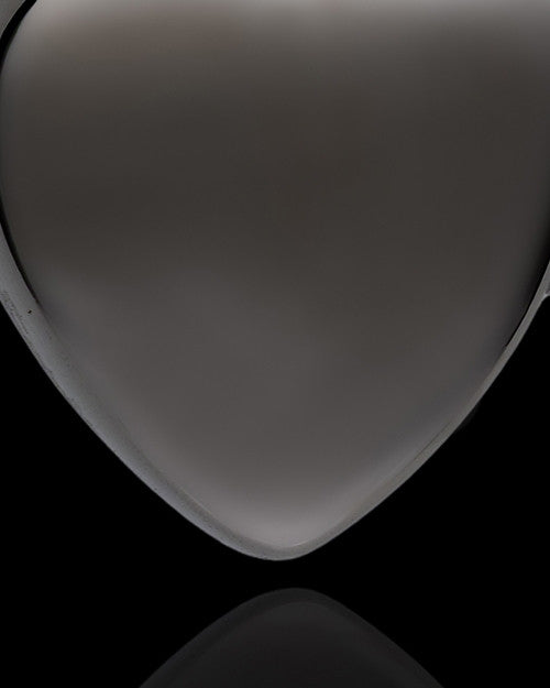 Black Plated Gentle Heart Urn Pendant