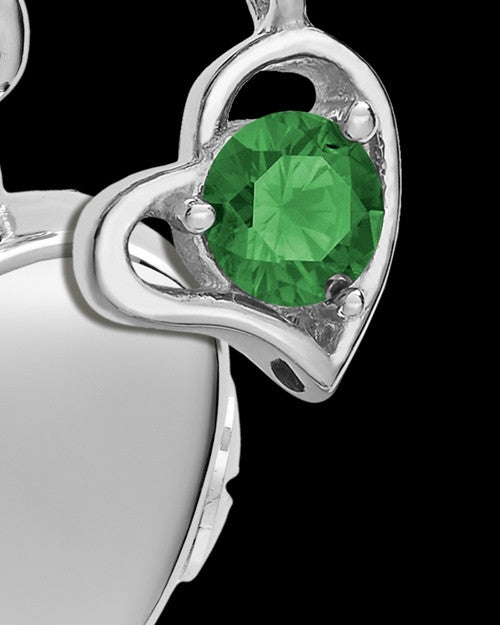 Sterling Silver Gentle Heart May Urn Pendant