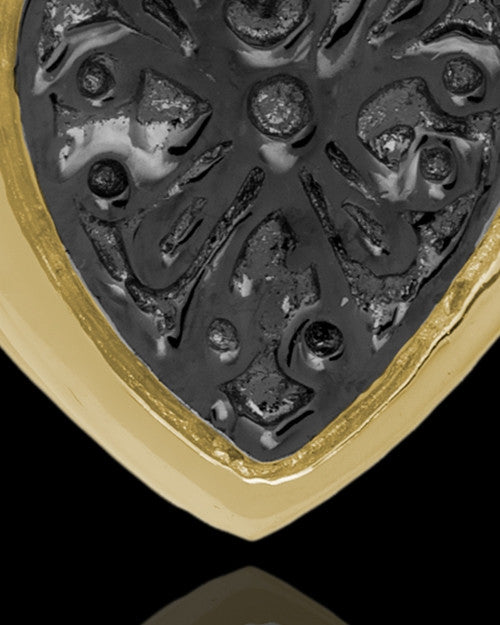 Gold Plated Lattice Heart Keepsake Jewelry
