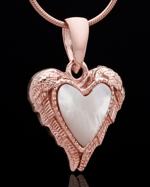 Rose Gold Plated Divine Moments Heart Keepsake Jewelry