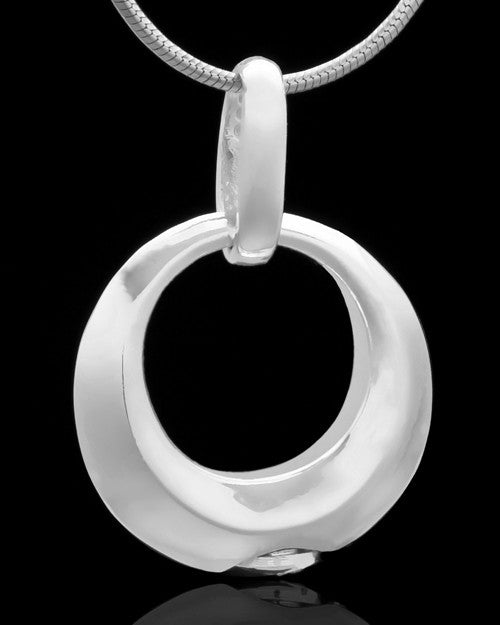 Sterling Silver Endless Round Keepsake Jewelry