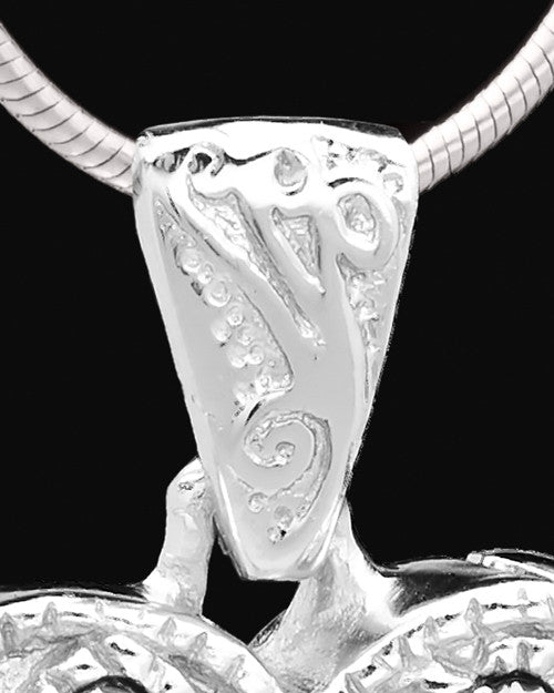 Sterling Silver Noble Heart Keepsake Jewelry