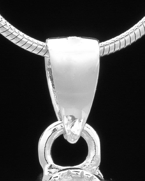Silver Plated Embers Keepsake Jewelry