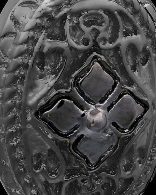 Black Plated Faithfulness Keepsake Jewelry