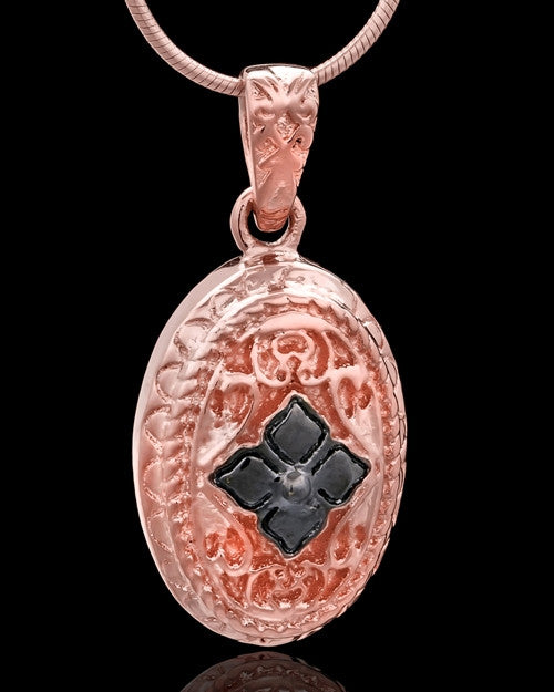 Rose Gold Plated Faithfulness Keepsake Jewelry