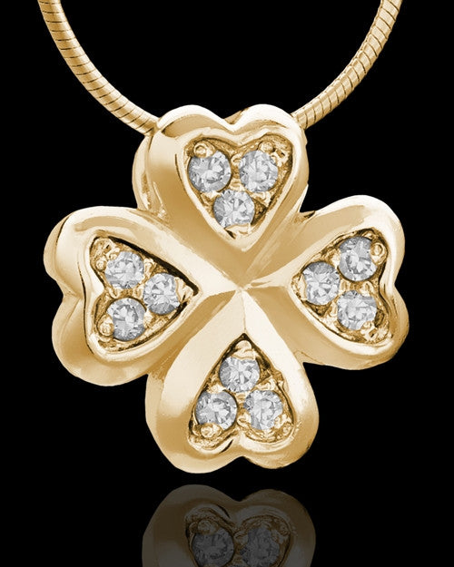 Gold Plated My Clover Keepsake Jewelry