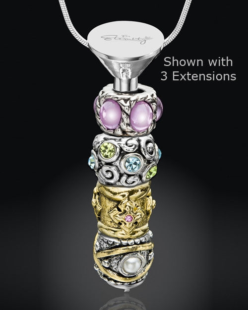 Stainless Steel Millenium Cremation Pendant
