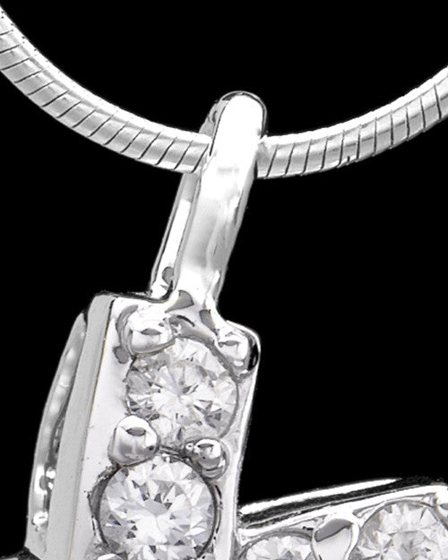 Sterling Silver Hugs and Kisses Keepsake Jewelry