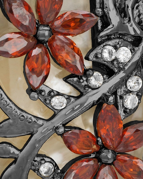 Black Spring Garden Cremation Keepsake