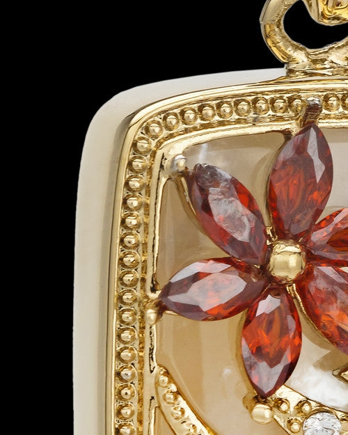 Gold Plated Spring Garden Keepsake Jewelry