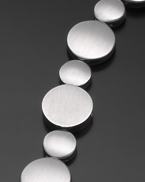 Satin Finish Stainless Steel Shining Light Bracelet