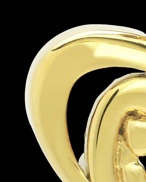 Gold Plated Unconditional Heart Keepsake Jewelry