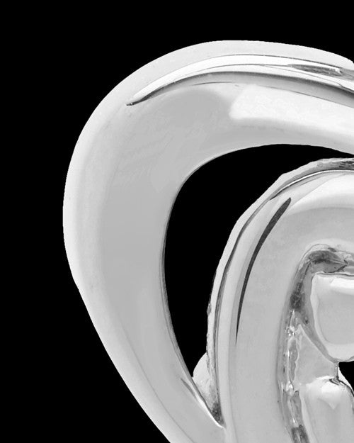 Sterling Silver Unconditional Heart Cremation Pendant