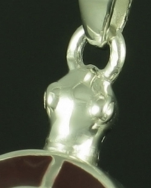Funeral Jewelry Sterling Silver Tawny Turtle Keepsake