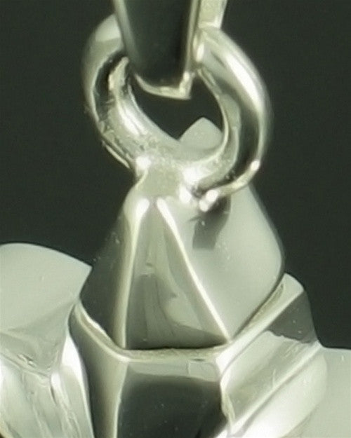 Cremation Necklace Sterling Silver Knight Keepsake