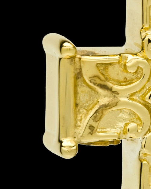 Cremation Locket 14K Gold Companion Elegant Cross Keepsake