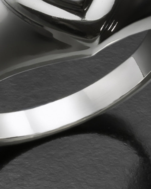 Ladies Silver Forever Love Memorial Ring