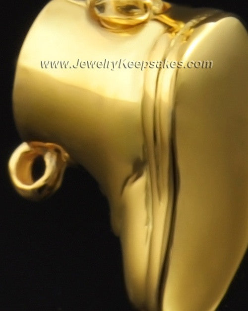 Keepsake Pendant Gold Plated Lil Booty