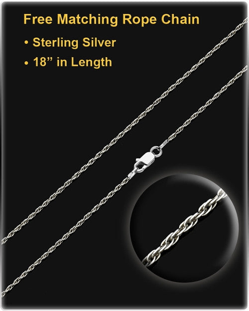 Necklace Urn Sterling Silver Twinkle Heart