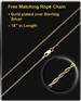 Keepsake Pendant 14k Gold Trim Heart