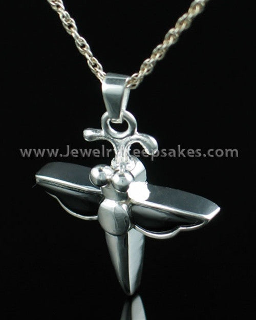 Jewelry Urn Sterling Silver Night Dragon Keepsake