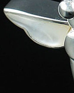 Sterling Silver Cremation Necklace Silver Dewy Dragon Keepsake