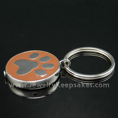 Pet Funeral Jewelry Stainless Daily Walk Keychain Keepsake