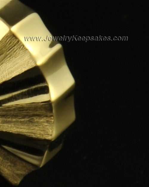 Memorial Urn Jewelry 14K Gold Pinwheel