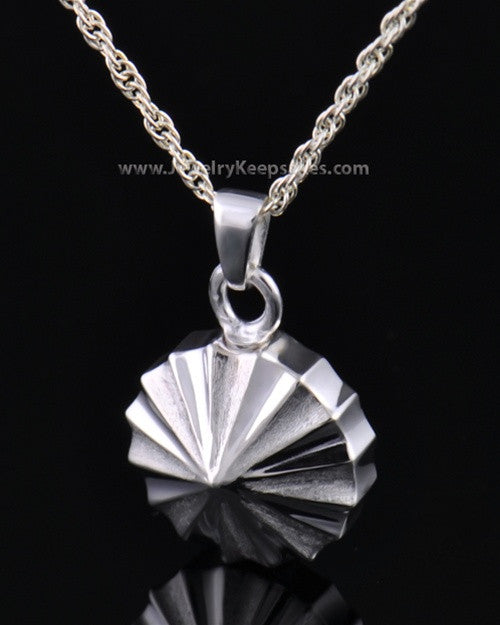 Memorial Urn Jewelry Sterling Silver Pinwheel Keepsake