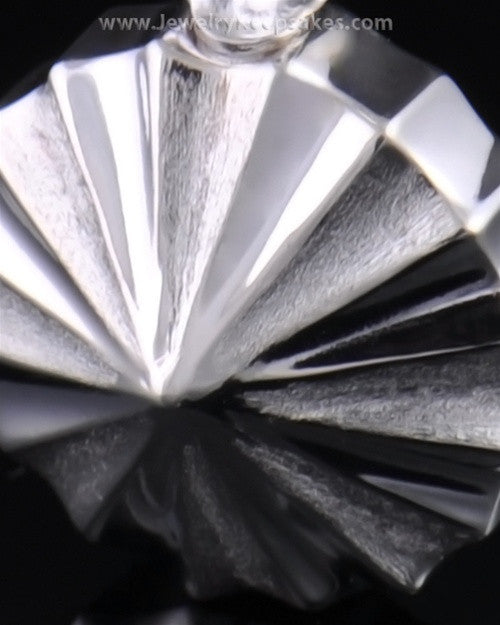 Memorial Urn Jewelry Sterling Silver Pinwheel Keepsake