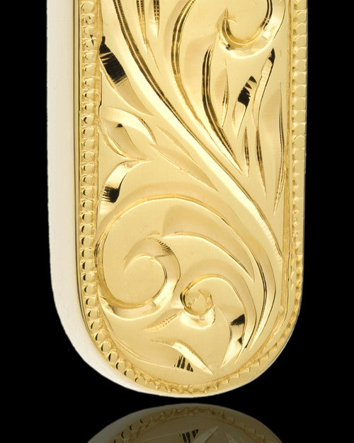 Locket Jewelry 14K Gold Majesty Cylinder Keepsake