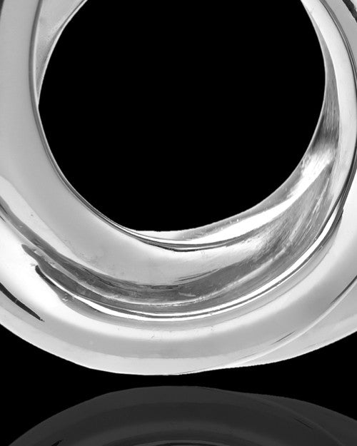 Urn Pendant Sterling Silver Ringed Eternity Keepsake