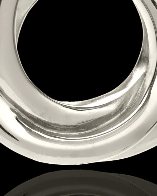 Urn Pendant 14K White Gold Ringed Eternity