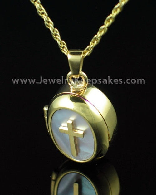 Cremation Keepsake 14K Gold Plated Sanctity