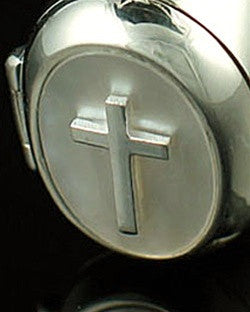 Cremation Keepsake 14K White Gold Sanctity