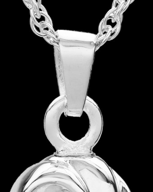 2 Person Sterling Silver Traditional Companion Infinity Ash Necklace