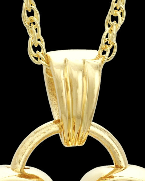 Cremation Keepsake 14K Gold Loyalty Heart