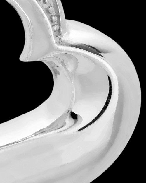 Memorial Pendant Sterling Silver Passion Heart