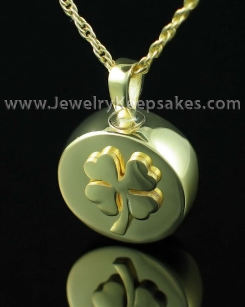 Memorial Necklace Prosperity - Gold Plated - Engravable