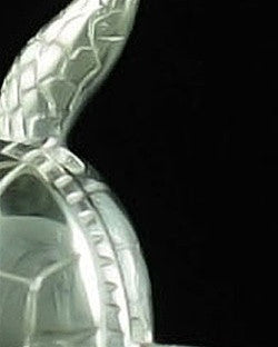 Sterling Silver Keepsake Pendant Terrapin Turtle-Engravable