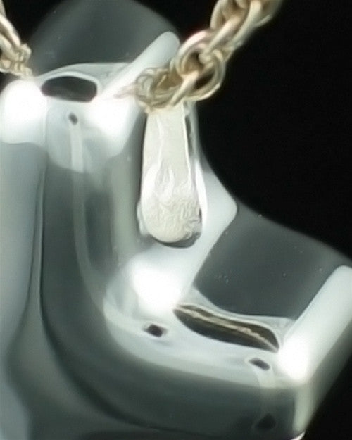 Funeral Jewelry Sterling Silver Anchors Away Keepsake
