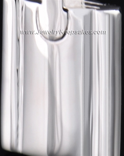 Cremains Pendant Sterling Silver Elegance Flask Keepsake