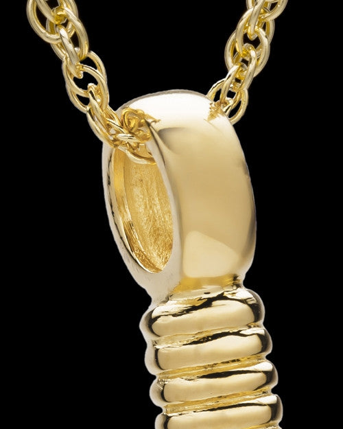 Ash Locket Gold Plated Hook Keepsake