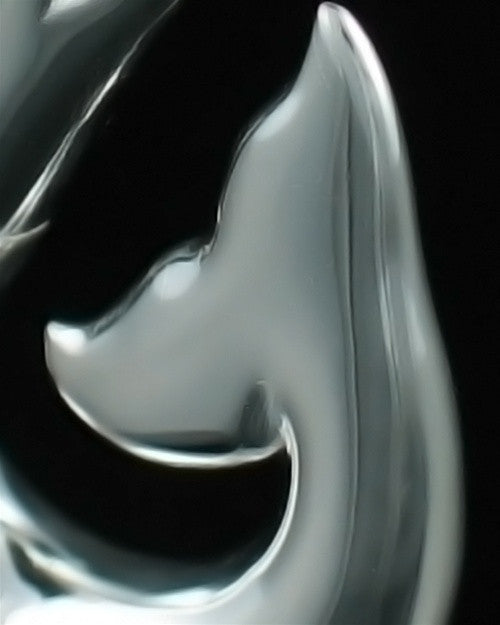 Cremation Charm Sterling Silver Whale Keepsake